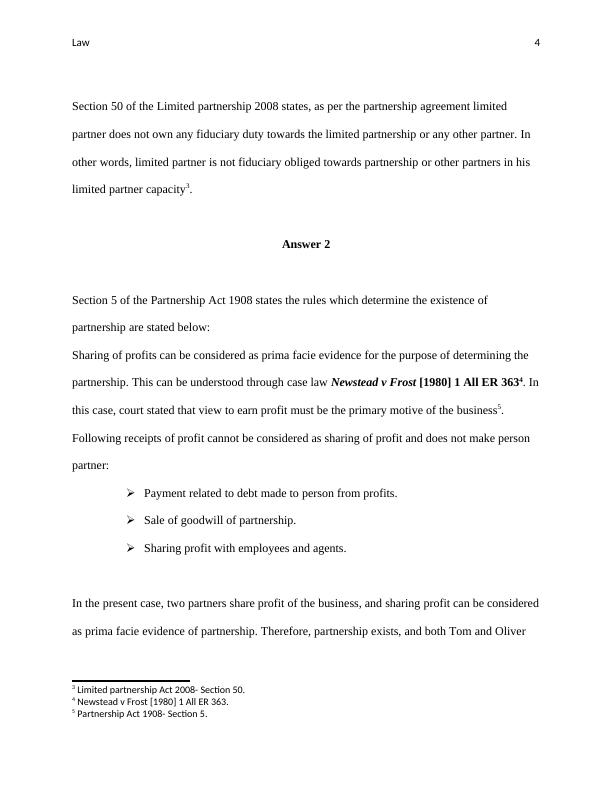 (solved) Assignment on Law_4