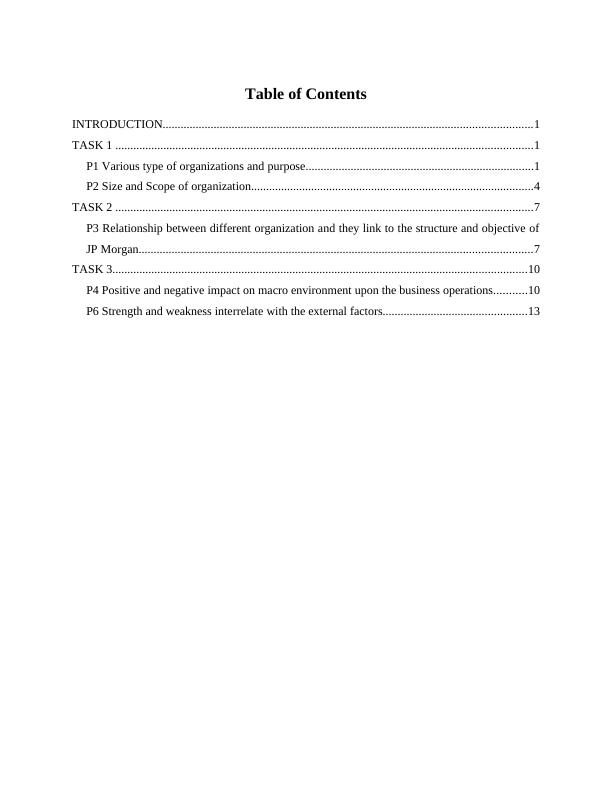 Business and Business Environment : JP Morgan Finance Assignment PDF_2