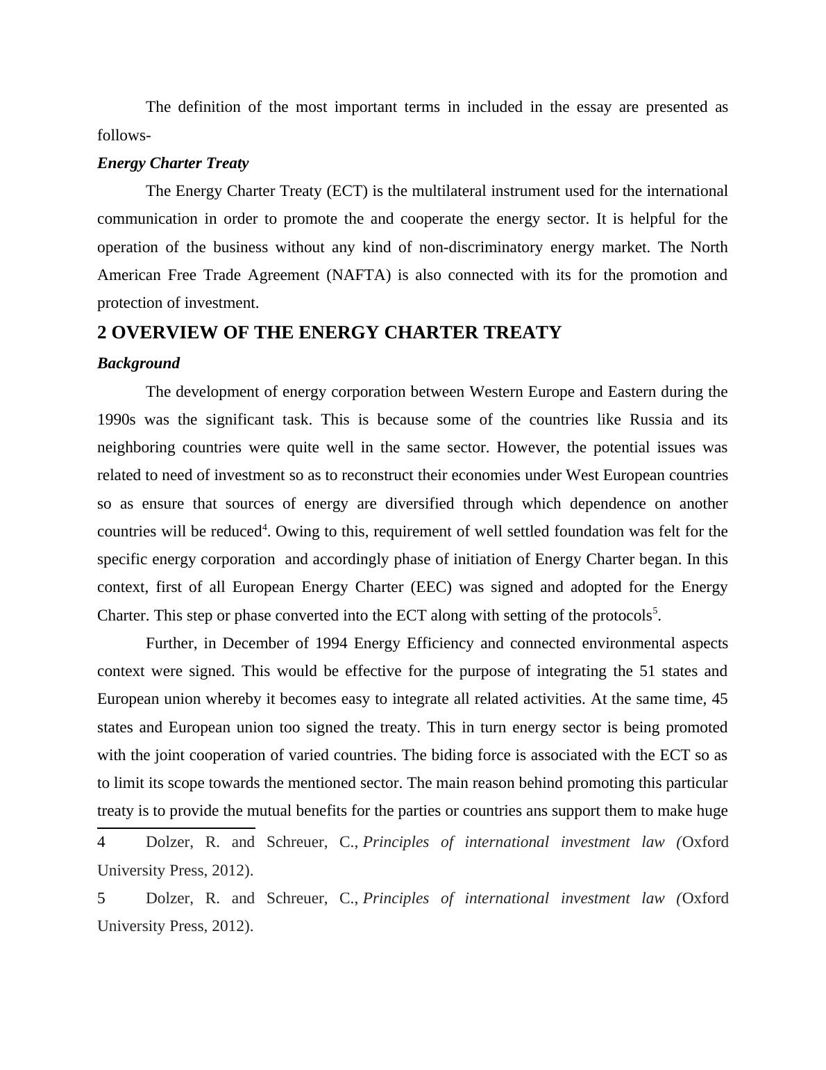 Report on Energy Charter Treaty (ECT) and Investment Arbitration_5