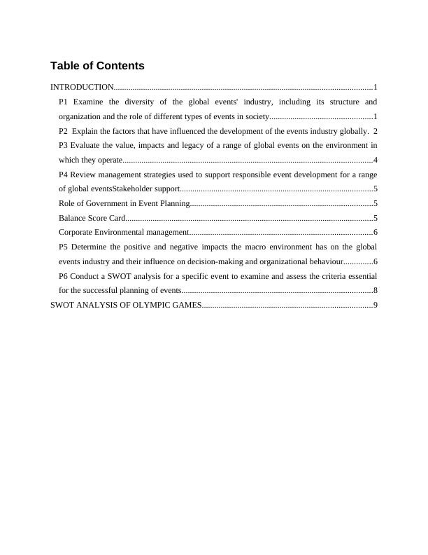 Diversity of the Global Events Industry  Assignment PDF_2
