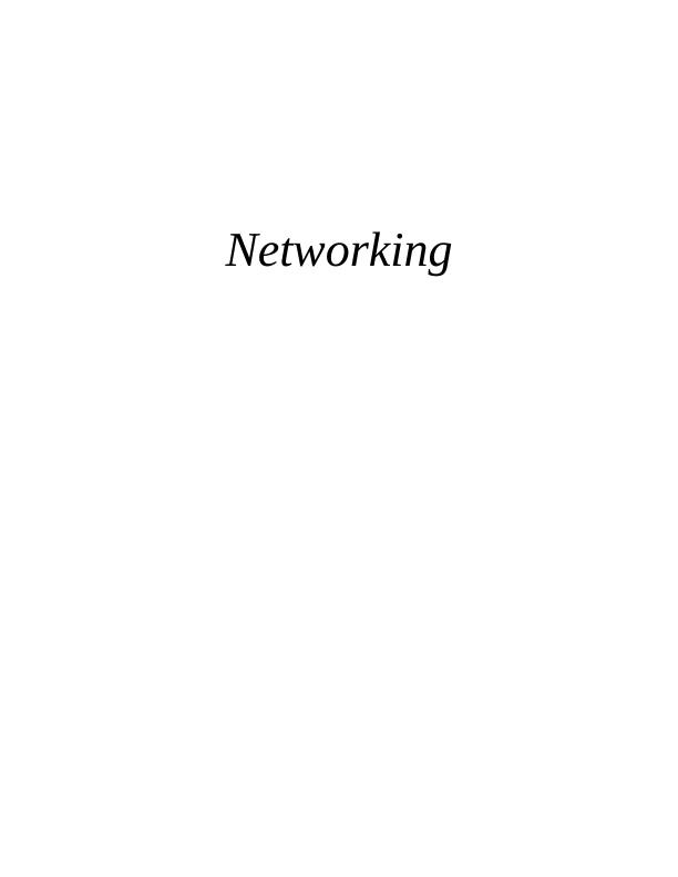 Networking Devices and Topologies: A Study on Cisco Products_1