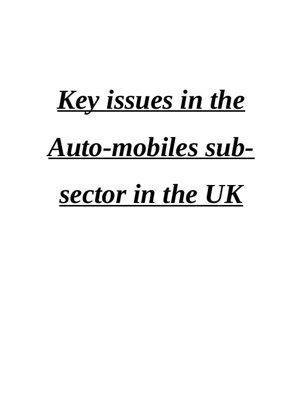 Challenges Facing the Automotive Industry PDF_1