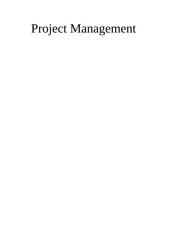 Project Management Assignment - 'FitnessVentures Ltd'_1