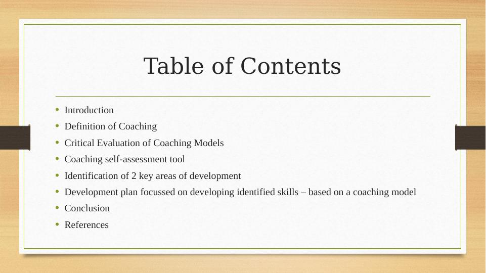 Learning and Development: Coaching Models and Self-Assessment Tools_2