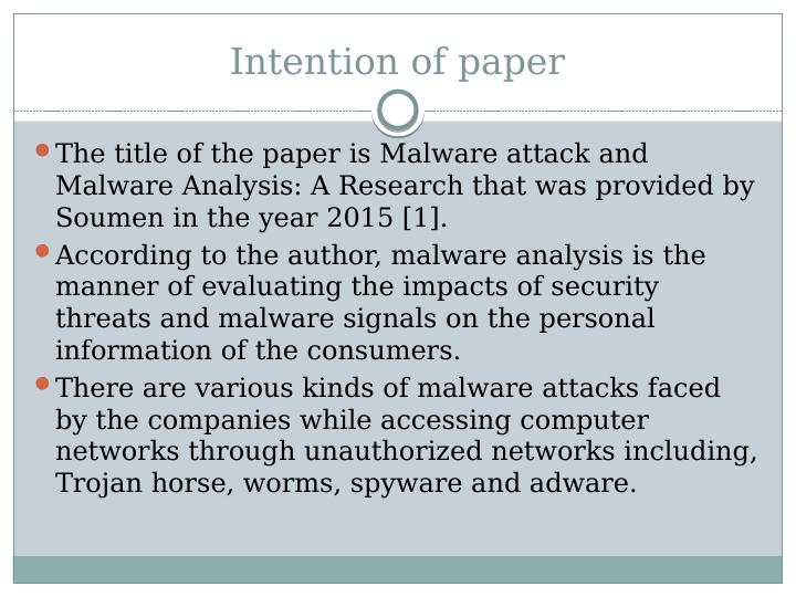 Malware attack and Malware Analysis: A Research_3