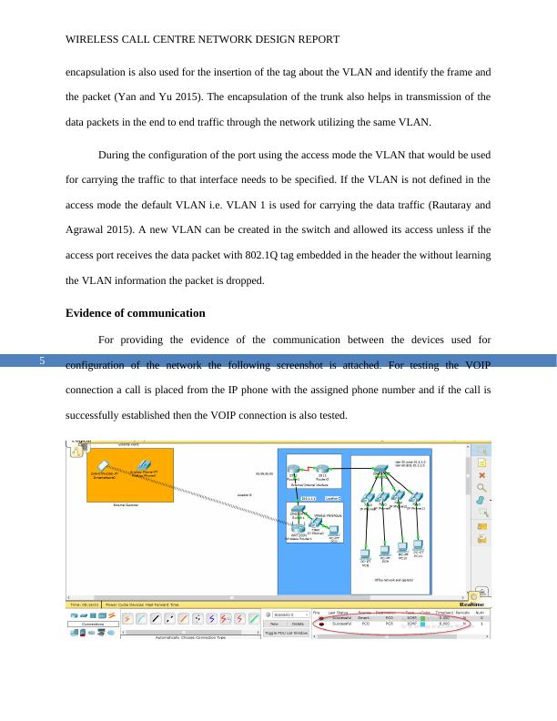 Wireless Call Centre Network Design Report Name of the University Author's Note_6