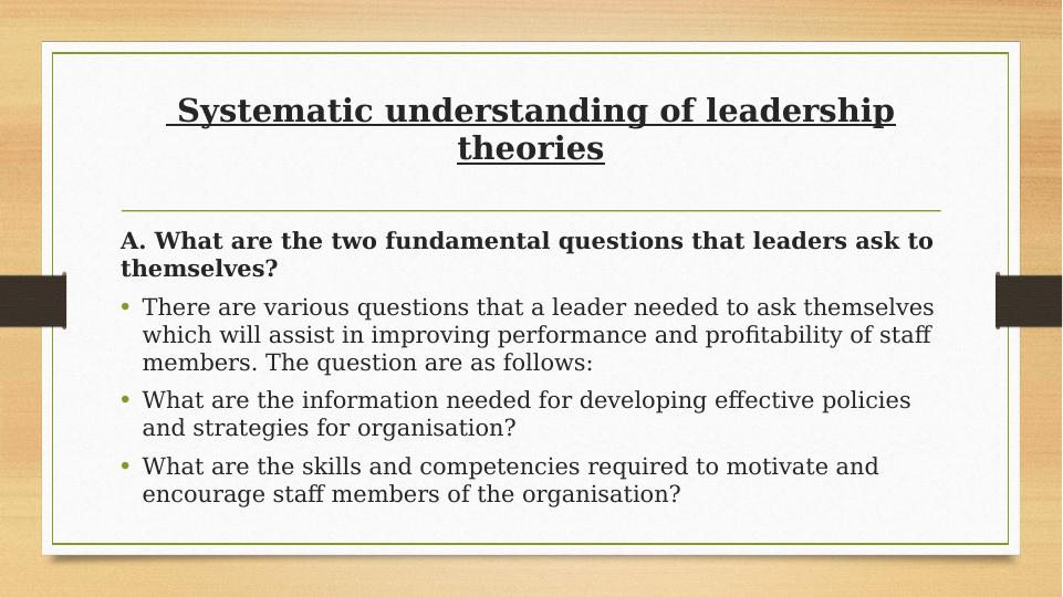 Leadership Theories and Strategies in Business Organizations_4