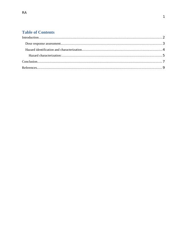 risk-assessment-in-food-safety-desklib