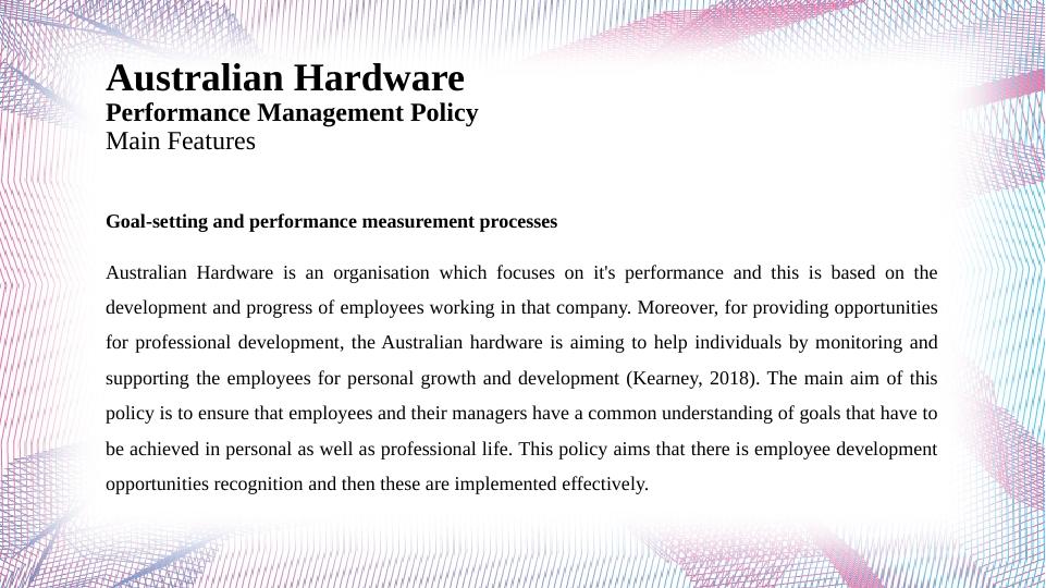 Performance Management Policy at Australian Hardware_2