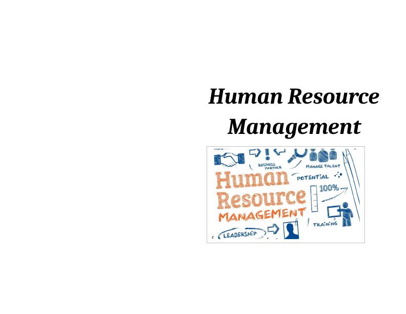 Human Resource Management Practices– Doc_1