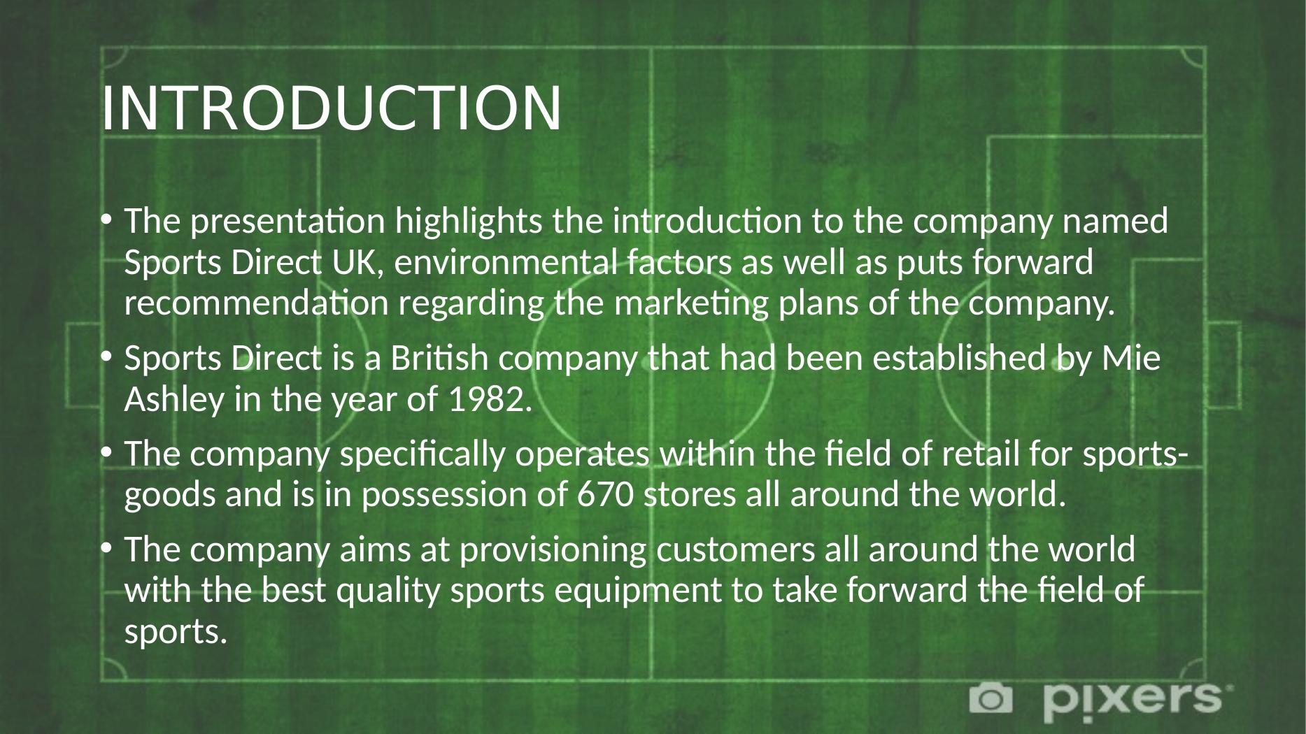 Sports Direct United Kingdom Ppt