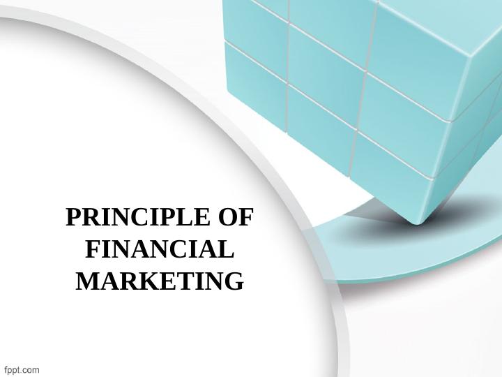 Principle of Financial Marketing_1