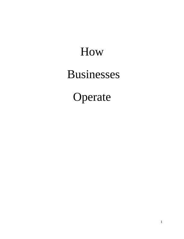 How Businesses Operate_1