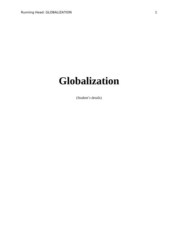 Report on Globalization 2022_1