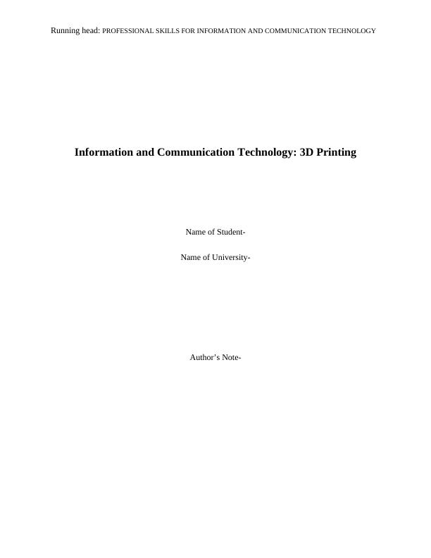 Information and Communication Technology: DF_1