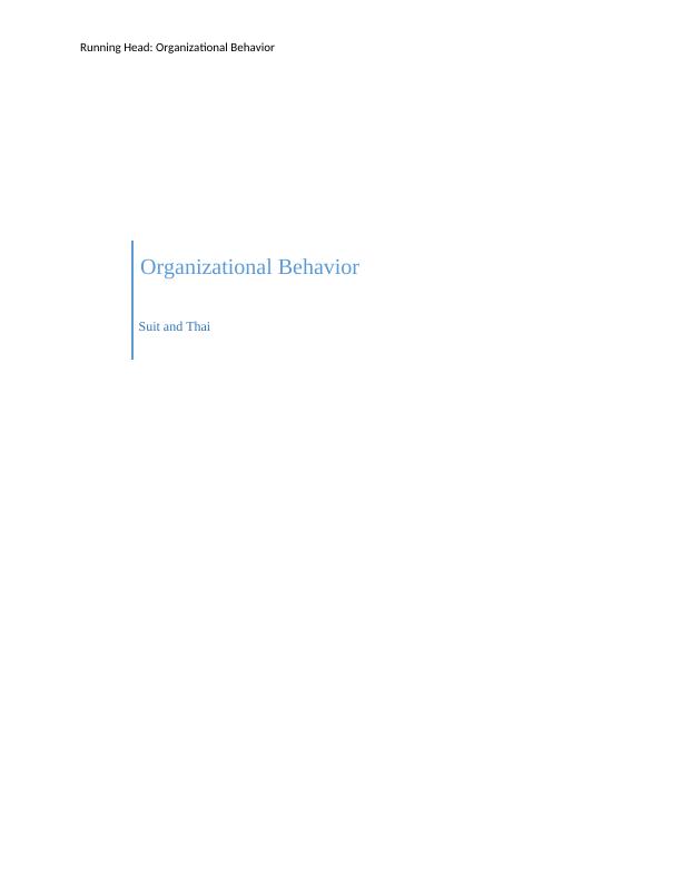 Case Study Organizational Behavior_1