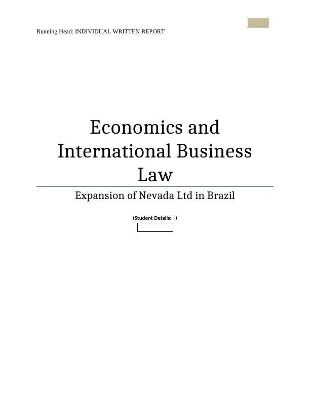 Economics and International Business Law_1