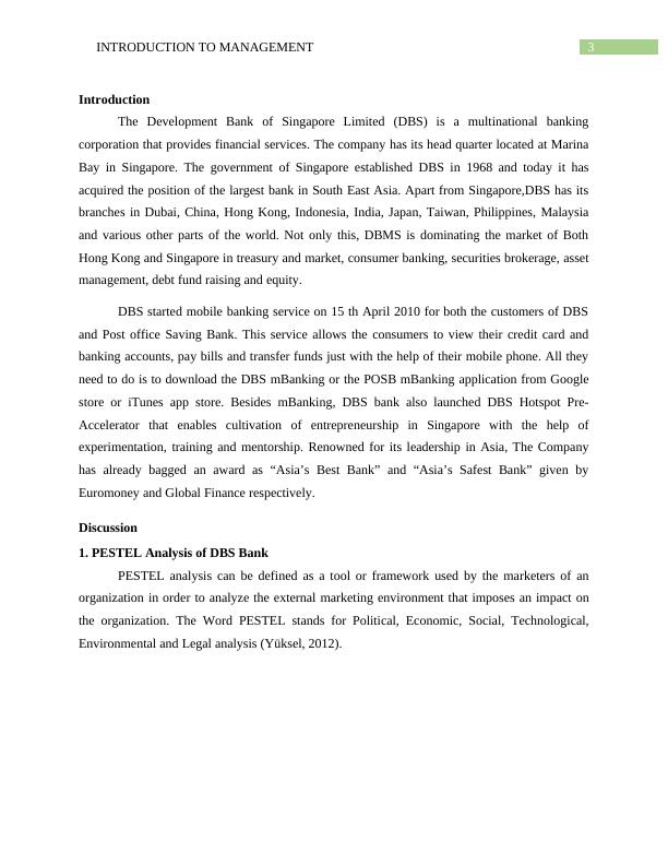 Management of DBS Bank in Singapore : Report - Desklib_4