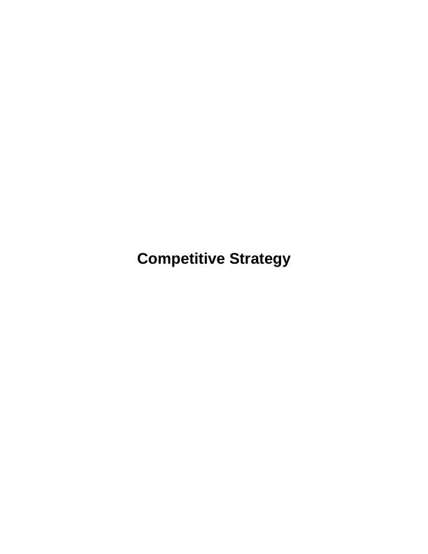 Competitive Strategy_1