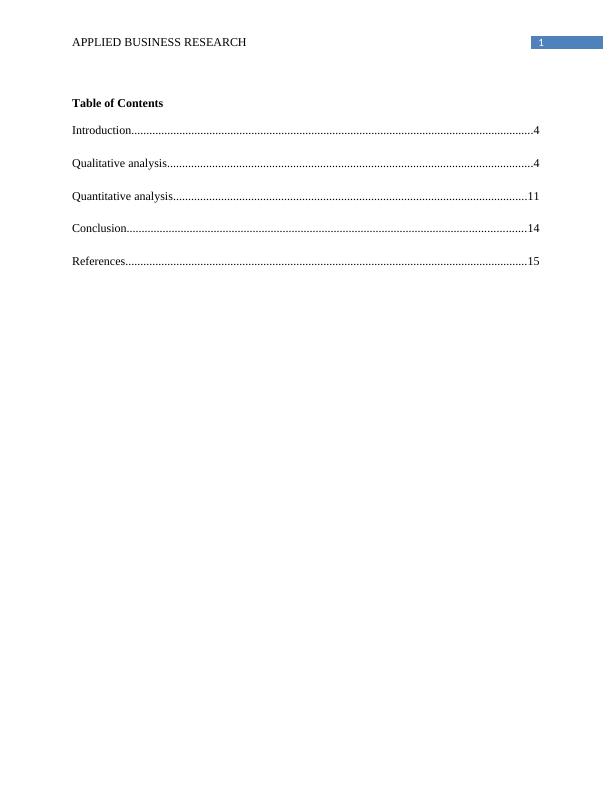 Report on Data and Information Collection