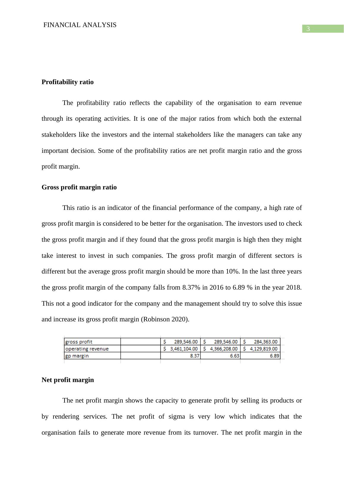 International Financial Statement Analysis