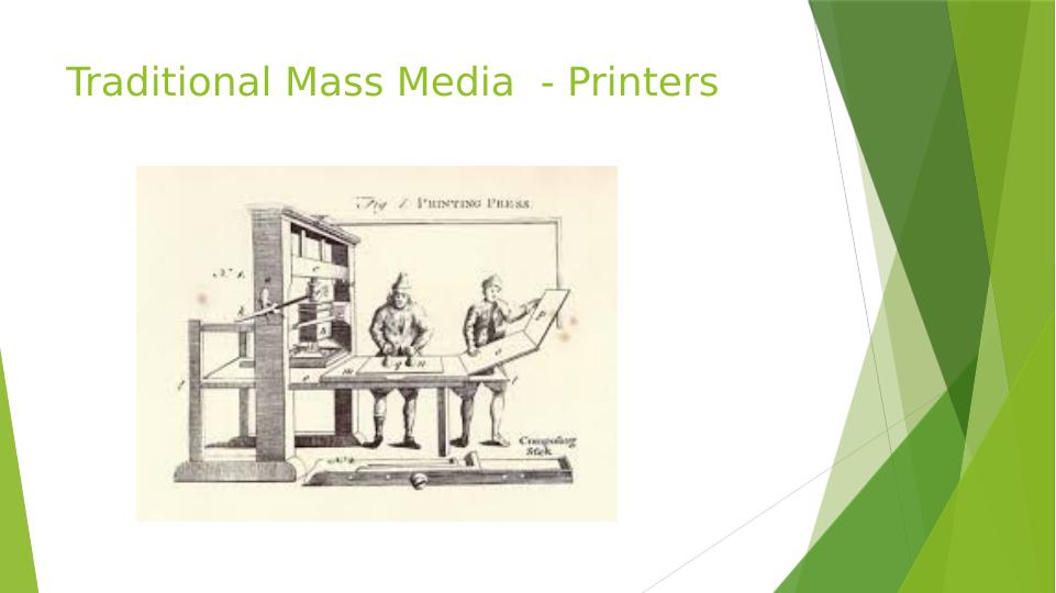 Presentation on Traditional Mass Media_4