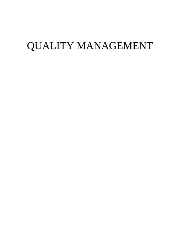 QUALITY MANAGEMENT INTRODUCTION_1