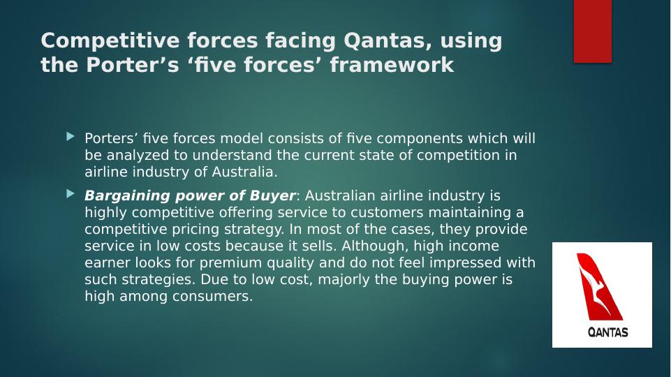 Competitive Forces Facing Qantas: Porter's Five Forces Analysis_2