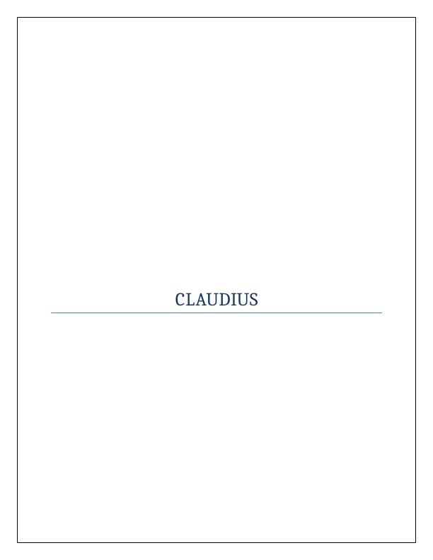 Claudius's character analysis of Hamlet_1