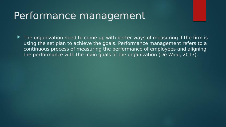 Performance Management Assignment (Sample)_1
