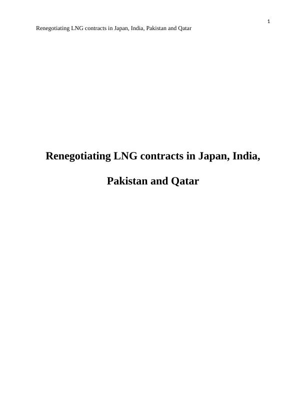 Renegotiating LNG contracts in Japan, India, Pakistan and Qatar_1