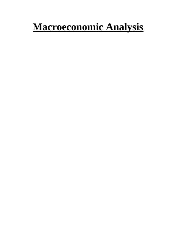 Macroeconomic Analysis_1