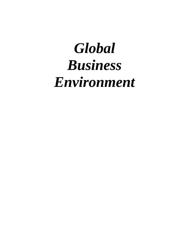 Influences of Globalisation on Organisational Functions_1