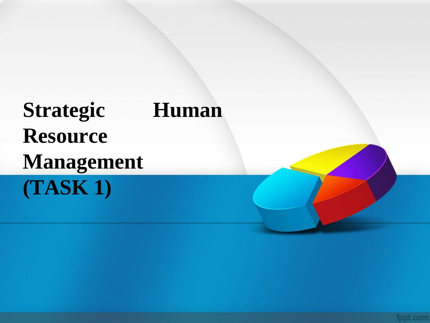 Strategic Human Resource Management Desklib