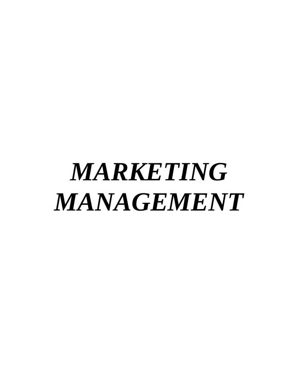 Marketing Management of Puma_1