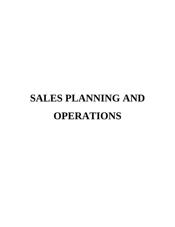 Sales Planning and Operations - Primark_1