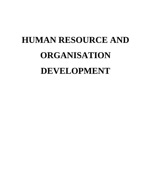 Human Resource and Organizational Development PDF_1