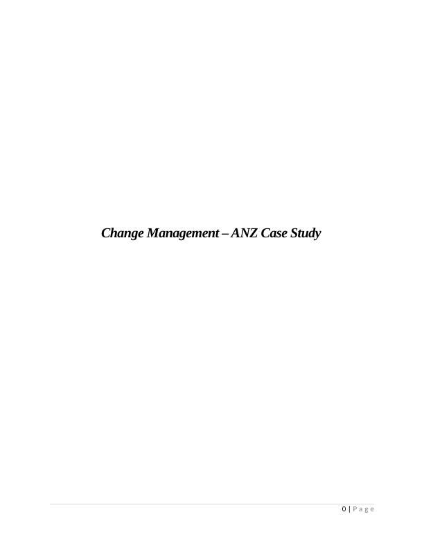 Change Management  -  Sample  Assignment_1