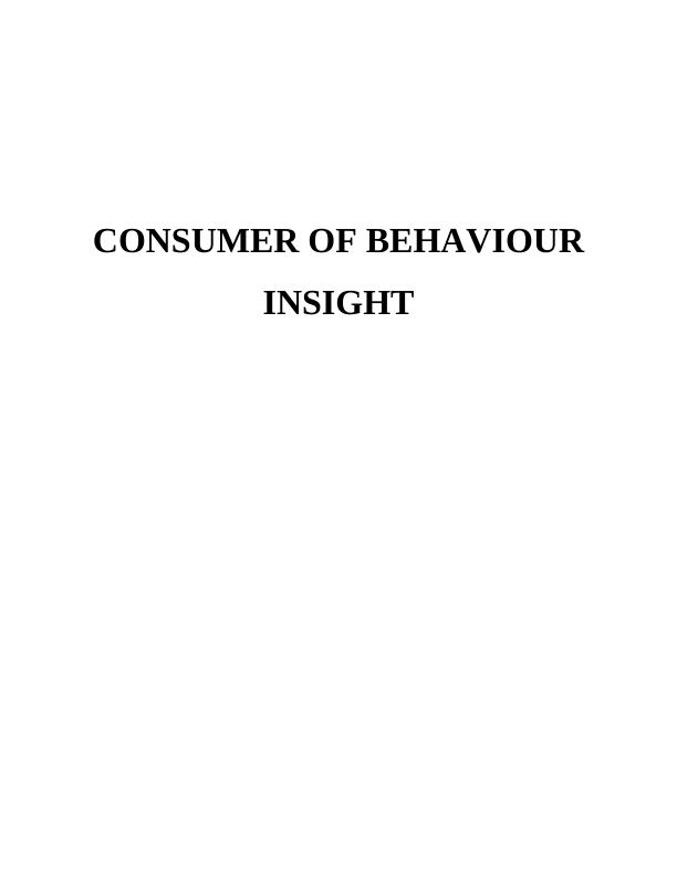 Consumer Behaviour: Stages and Factors_1