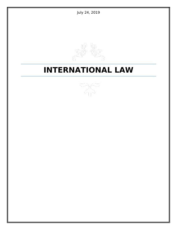 International law Assignment Sample (pdf)_1