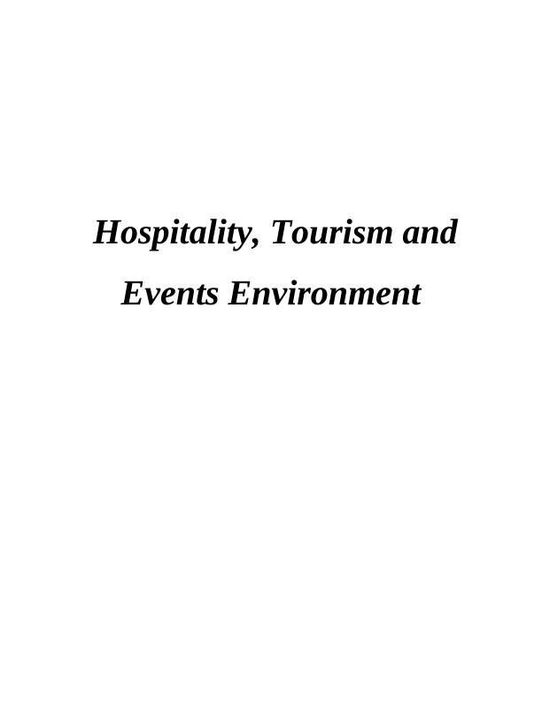Hospitality, Tourism and Events Environment_1