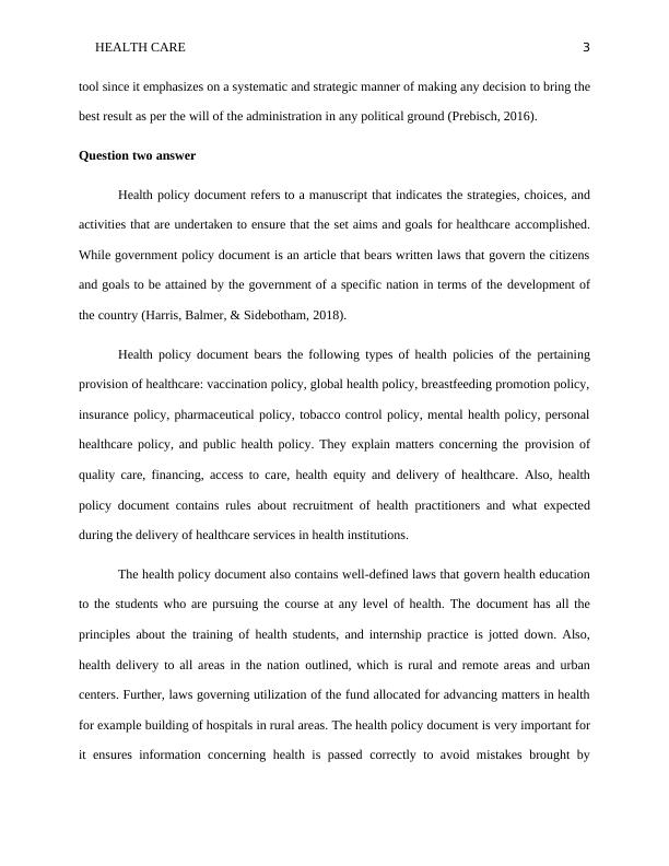 Policy, Power and Politics in Health Care Provision_3