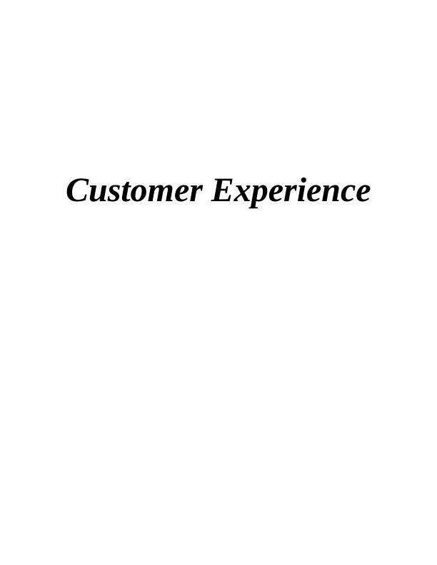 Customer Experience in the Fashion Industry: A Case Study of Gucci_1