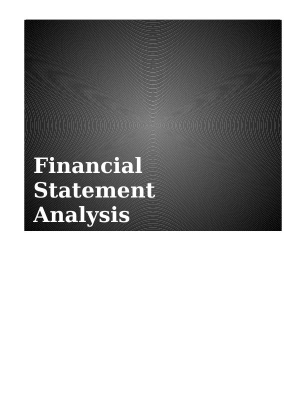 Financial Statement Analysis Structure_1