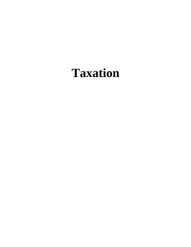 Analysing Taxes in Australia_1