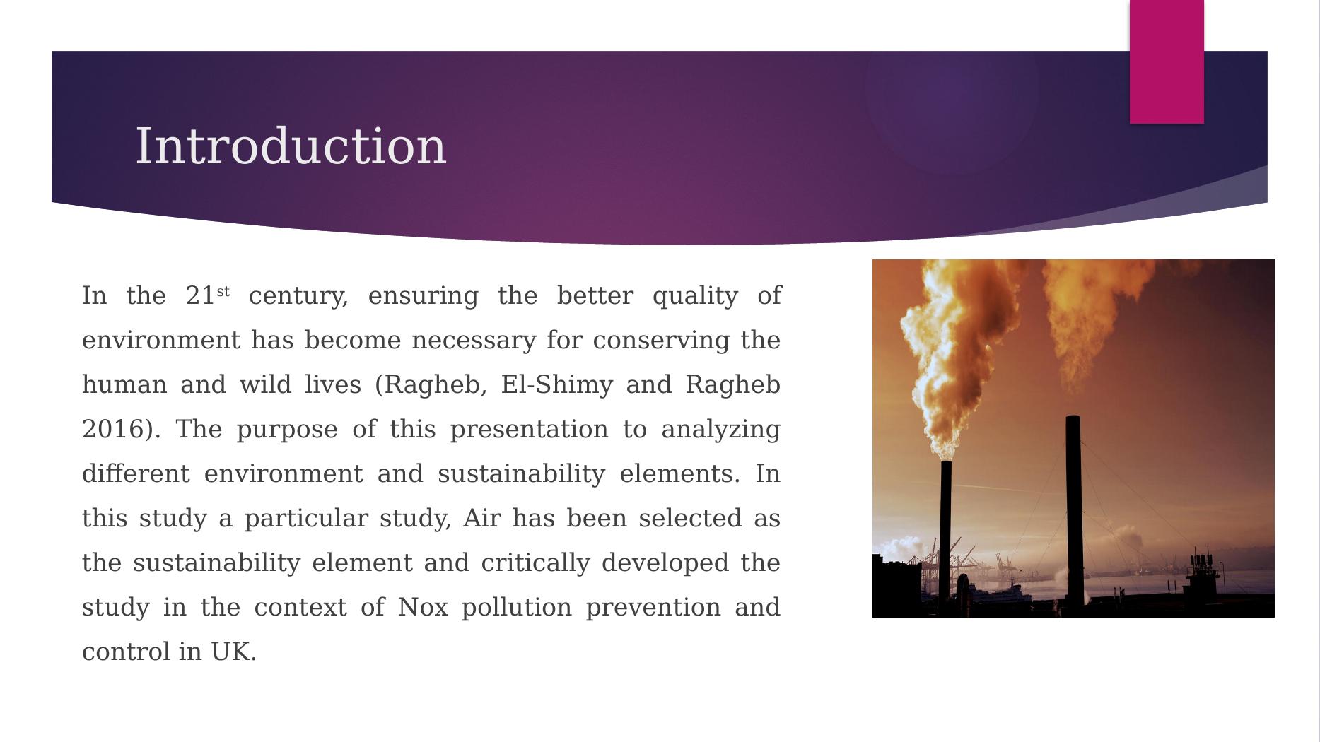 Nox Pollution prevention and control in UK_2