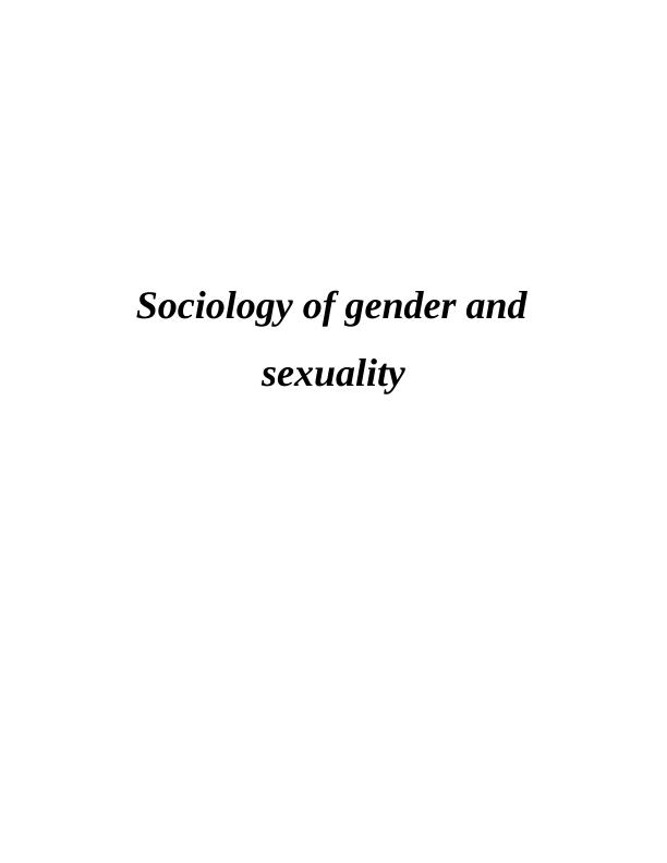 Sociology of gender and sexuality_1