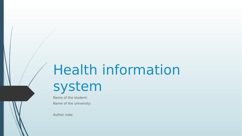 Health Information Systems: A Review of EHR, EMR, and PHR_1