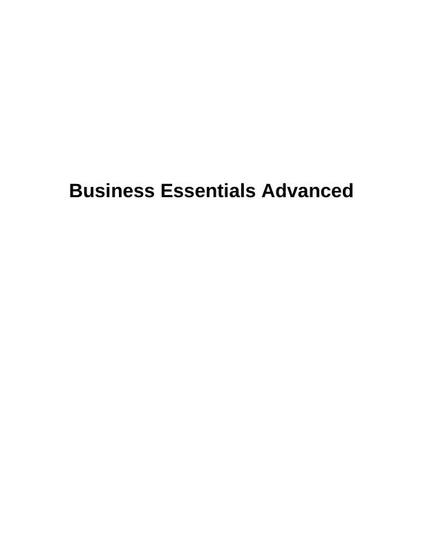 Business Essentials Advanced Executive Summary: Marvin and Smith Coffee Shop in Uganda_1