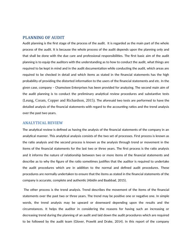 Analysis of Accounting and Auditing: Doc_4